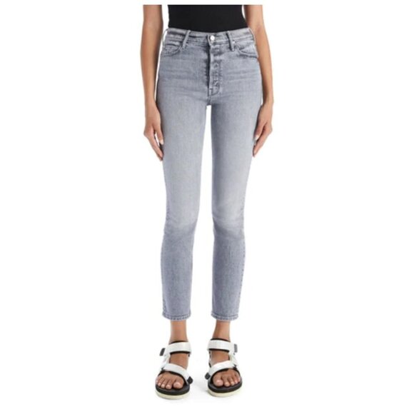Mother The Button Fly Dazzler Ankle Jeans - Picture 1 of 13